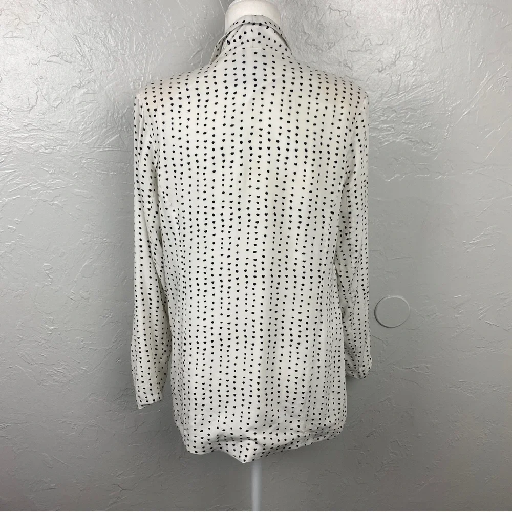 Just Female dot relaxed “mou” blazer size Large - Picture 6 of 11